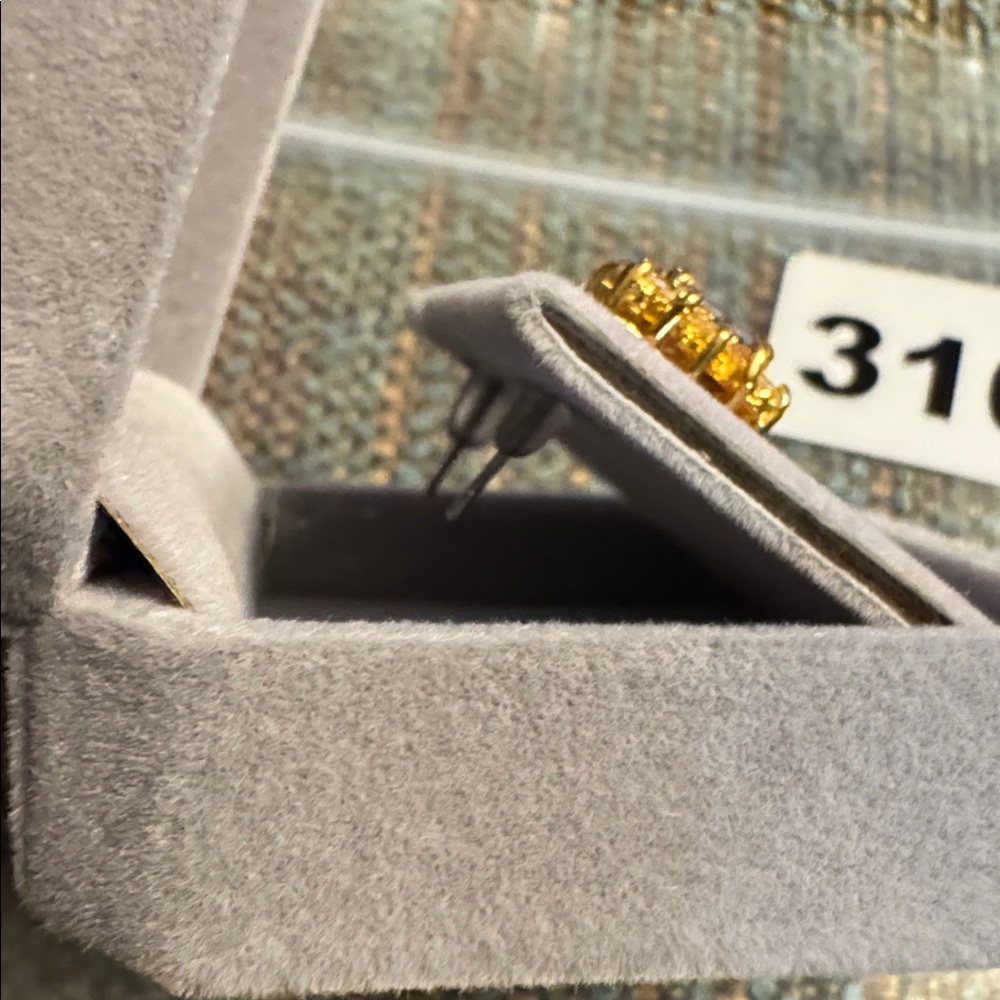 3101 Swarovski Crystal Elements Post Earrings - image 4